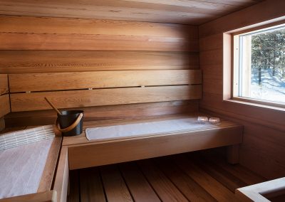 Our saunas, pool and gym are at our guests’ use throughout their stay.